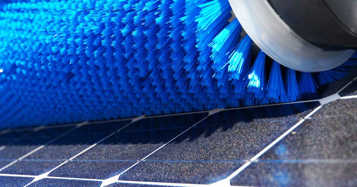 Versatile Solar Panel Cleaning Rotating Brush for a Perfect Home